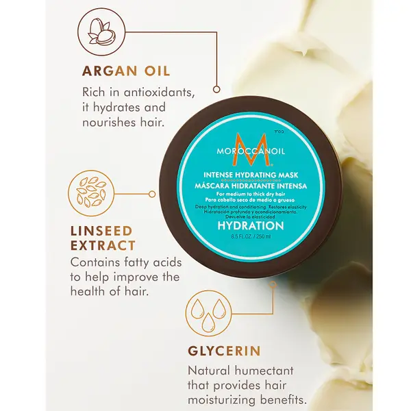 Moroccanoil Moroccanoil Intense Hydrating Mask 500ml 4 Moroccanoil Moroccanoil Intense Hydrating Mask 500ml - Image 2