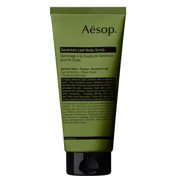 Aesop Geranium Leaf Body Scrub 180ml 3 Aesop Geranium Leaf Body Scrub 180ml