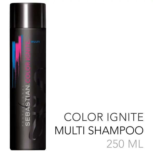Sebastian Professional Color Ignite Multi Shampoo (250ml) 4 Sebastian Professional Color Ignite Multi Shampoo (250ml) - Image 2