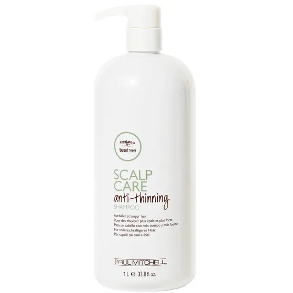 Paul Mitchell Tea Tree Scalp Care Anti-Thinning Shampoo 1000ml 3 Paul Mitchell Tea Tree Scalp Care Anti-Thinning Shampoo 1000ml