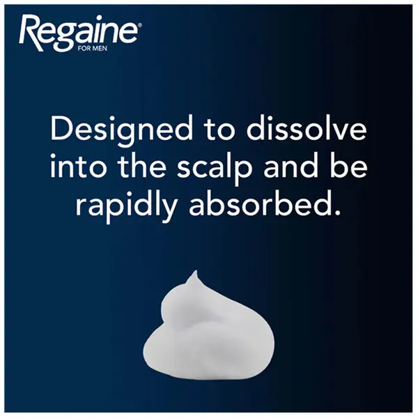 Regaine Men's Extra Strength Hair Loss And Hair Regrowth Scalp Foam Treatment 73ml 6 Regaine Men's Extra Strength Hair Loss And Hair Regrowth Scalp Foam Treatment 73ml - Image 4