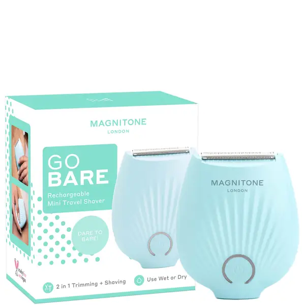 MAGNITONE London Go Bare! Rechargeable Mini Lady Shaver - Green 3 MAGNITONE London Go Bare! Rechargeable Mini Lady Shaver - Green