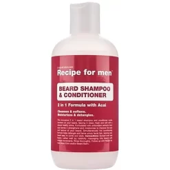 Recipe For Men Beard Shampoo And Conditioner 250ml