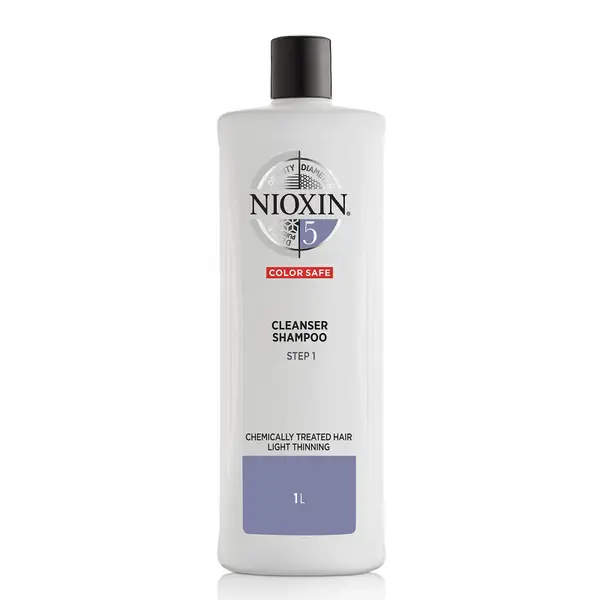 NIOXIN 3-Part System 5 Cleanser Shampoo For Chemically Treated Hair With Light Thinning 1000ml 3 NIOXIN 3-Part System 5 Cleanser Shampoo For Chemically Treated Hair With Light Thinning 1000ml