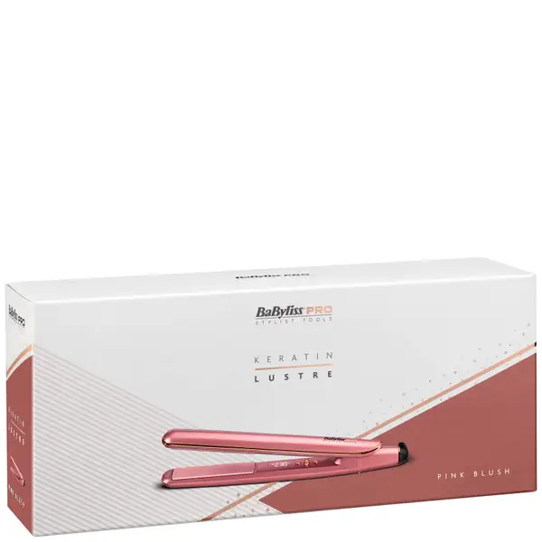 BaByliss PRO Keratin Lustre Straighteners - Pink Blush 4 BaByliss PRO Keratin Lustre Straighteners - Pink Blush - Image 2