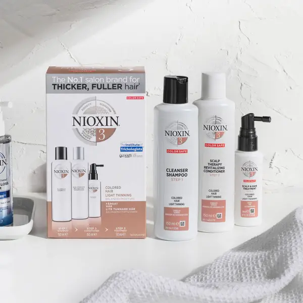 NIOXIN 3-Part System 3 Trial Kit For Coloured Hair With Light Thinning 6 NIOXIN 3-Part System 3 Trial Kit For Coloured Hair With Light Thinning - Image 4