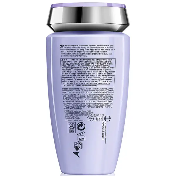 Kérastase Blond Absolu Bain Ultra Violet Shampoo 250ml 4 Kérastase Blond Absolu Bain Ultra Violet Shampoo 250ml - Image 2