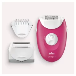 Braun Silk-épil 3 3-410 Epilator With 3 Extras -No Hair care products shop, no kiss. 12056230 2984793812820496