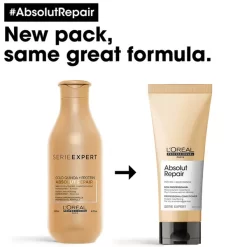 L'Oréal Professionnel Serié Expert Absolut Repair Gold Conditioner 200ml -No Hair care products shop, no kiss. 12180943 5674928331124008