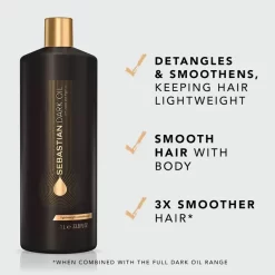 Sebastian Dark Oil Lightweight Conditioner, 33.8 Fl Oz -No Hair care products shop, no kiss. 12217338 1864862474737554