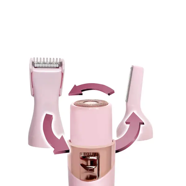 MAGNITONE London FuzzOff 3-in-1 Trimmer - Pink 5 MAGNITONE London FuzzOff 3-in-1 Trimmer - Pink - Image 3