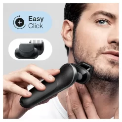 Braun Series 6 60-B7200cc Electric Shaver, Blue 12 Braun Series 6 60-B7200cc Electric Shaver, Blue -No Hair care products shop, no kiss. 12519347 4125004537898602