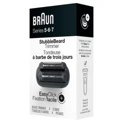 Braun EasyClick StubbleBeard Trimmer Attachment -No Hair care products shop, no kiss. 12519351 3854758732370188
