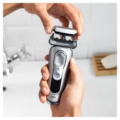 Braun Series 9 92S Electric Shaver Head Replacement, Silver -No Hair care products shop, no kiss. 12519359 1114794802730775