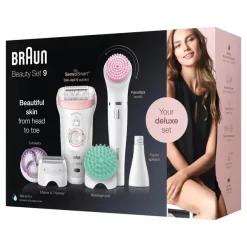 Braun Silk-épil 9 9-985 Beauty Set, White/Rose Gold -No Hair care products shop, no kiss. 12519372 1434778764585047