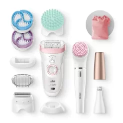 Braun Silk-épil 9 9-985 Beauty Set, White/Rose Gold -No Hair care products shop, no kiss. 12519372 2014778764525446