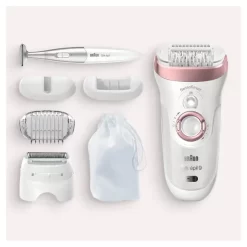 Braun Silk-épil 9 9/890 Epilator, White/Rose Gold -No Hair care products shop, no kiss. 12519373 3184755780245904