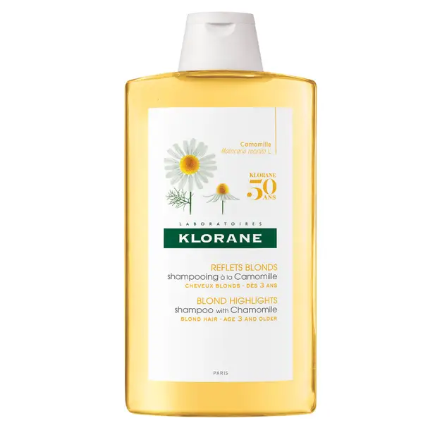 KLORANE Brightening Shampoo With Camomile For Blonde Hair 400ml 3 KLORANE Brightening Shampoo With Camomile For Blonde Hair 400ml