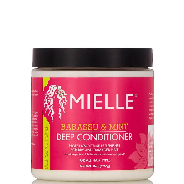Mielle Organics Babassu Oil Mint Deep Conditioner 3 Mielle Organics Babassu Oil Mint Deep Conditioner