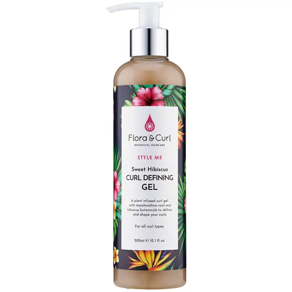 Flora & Curl Sweet Hibiscus Curl Defining Gel 300ml 3 Flora & Curl Sweet Hibiscus Curl Defining Gel 300ml