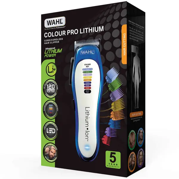 Wahl Clipper Kit Lithium Colour Pro 3 Wahl Clipper Kit Lithium Colour Pro