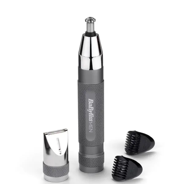 BaByliss For Men Super-X Metal Series High Performance Diamond Precision Nose & Brow Trimmer 3 BaByliss For Men Super-X Metal Series High Performance Diamond Precision Nose & Brow Trimmer