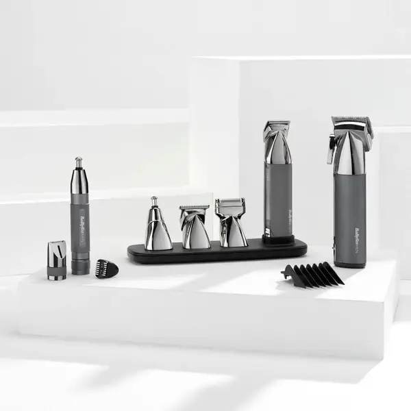 BaByliss For Men Super-X Metal Series High Performance Diamond Precision Nose & Brow Trimmer 7 BaByliss For Men Super-X Metal Series High Performance Diamond Precision Nose & Brow Trimmer - Image 5