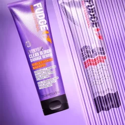 Fudge Professional Everyday Clean Blonde Damage Rewind Violet Toning Shampoo 250ml 11 Fudge Professional Everyday Clean Blonde Damage Rewind Violet Toning Shampoo 250ml -No Hair care products shop, no kiss. 12782219 3434849728607626