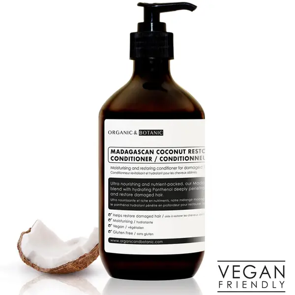 Dr Botanicals Madagascan Coconut Conditioner 500ml 4 Dr Botanicals Madagascan Coconut Conditioner 500ml - Image 2