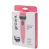 Grüum Precision Razor Set - Rose Pink -No Hair care products shop, no kiss. 12855192 1734844080263546