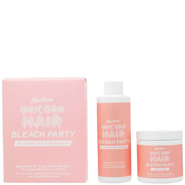 Lime Crime Unicorn Hair Bleach Party 40 Volume Hair Lightening Kit Exclusive 3 Lime Crime Unicorn Hair Bleach Party 40 Volume Hair Lightening Kit Exclusive
