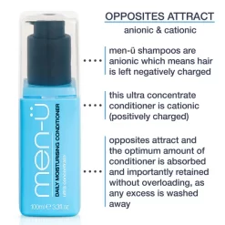 Men-ü Daily Refresh Shampoo Refill Kit 2 X 100ml -No Hair care products shop, no kiss. 12939716 1754938158734146