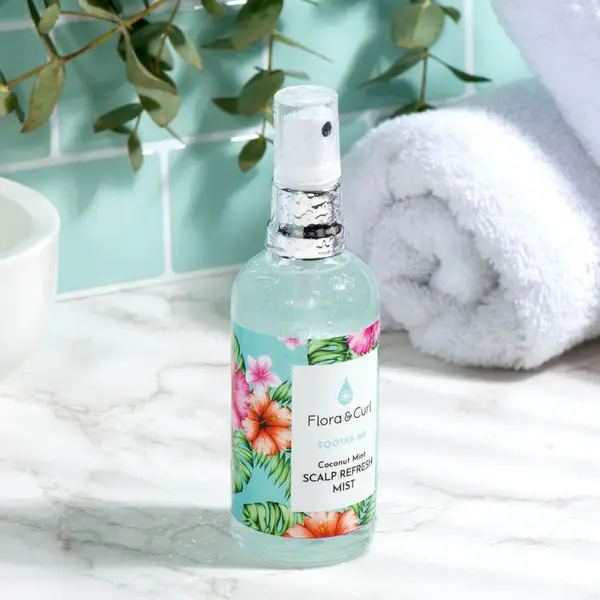 Flora & Curl Coconut Mint Scalp Refresh Mist 100ml 4 Flora & Curl Coconut Mint Scalp Refresh Mist 100ml - Image 2