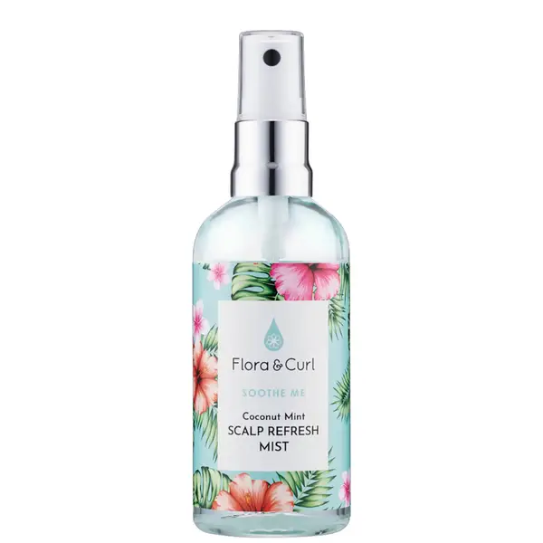 Flora & Curl Coconut Mint Scalp Refresh Mist 100ml 3 Flora & Curl Coconut Mint Scalp Refresh Mist 100ml