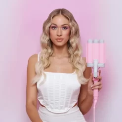 Mermade Hair PRO Pink 32mm Waver -No Hair care products shop, no kiss. 13441622 3984908062549835
