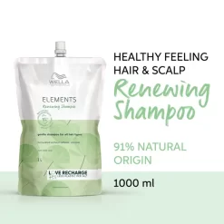 Wella Professionals Elements Renewing Shampoo, Pouch 1000ml 9 Wella Professionals Elements Renewing Shampoo, Pouch 1000ml -No Hair care products shop, no kiss. 13457149 1744931390372802