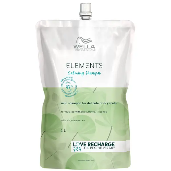 Wella Professionals Elements Calming Shampoo, Pouch 1000ml 3 Wella Professionals Elements Calming Shampoo, Pouch 1000ml