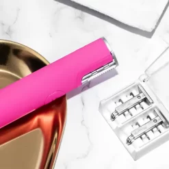 DERMAFLASH Mini On-the-Spot Peach Fuzz Removal - Pop Pink -No Hair care products shop, no kiss. 13497102 1984927795753752