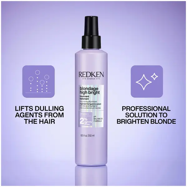 Redken Blondage High Bright Treatment 250ml 4 Redken Blondage High Bright Treatment 250ml - Image 2