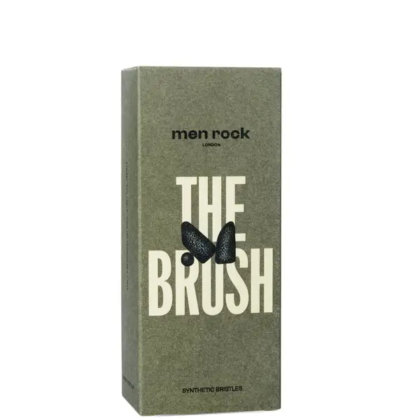 Men Rock Shaving Brush With Synthetic Bristles 5 Men Rock Shaving Brush With Synthetic Bristles - Image 3