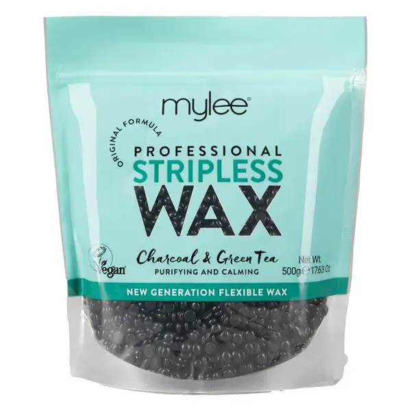 Mylee Charcoal And Green Tea Stripless Wax 500g 3 Mylee Charcoal And Green Tea Stripless Wax 500g