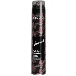 Matrix Vavoom Triple Freeze Extra Dry High Hold Hairspray For Long Lasting Lift 300ml
