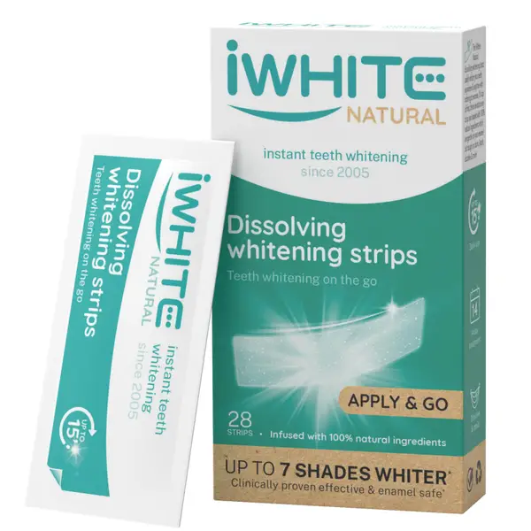 IWhite Natural Teeth Whitening Strips X28 0.9g 4 IWhite Natural Teeth Whitening Strips X28 0.9g - Image 2